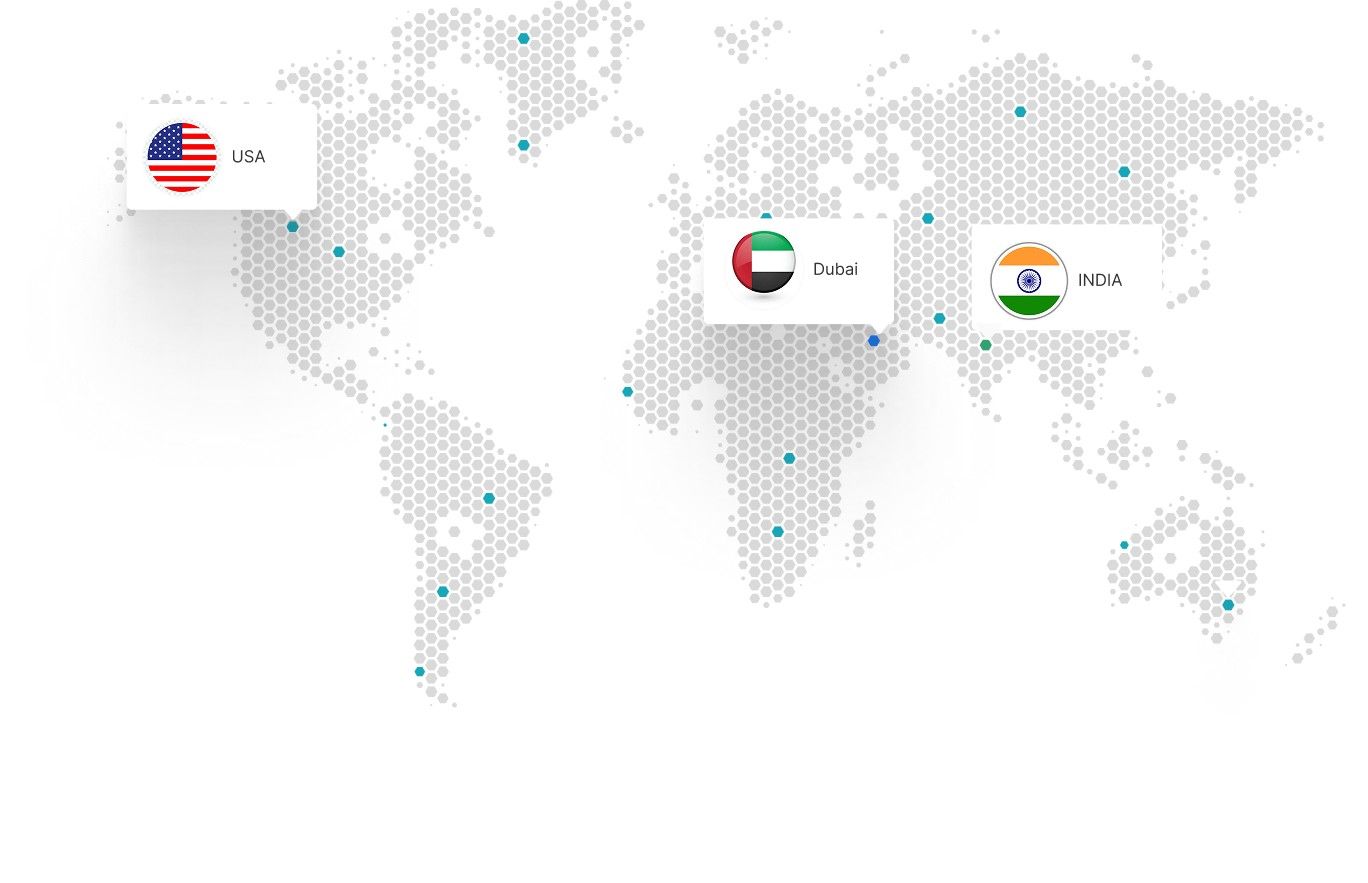 CyberCube global presence across USA, Dubai and India